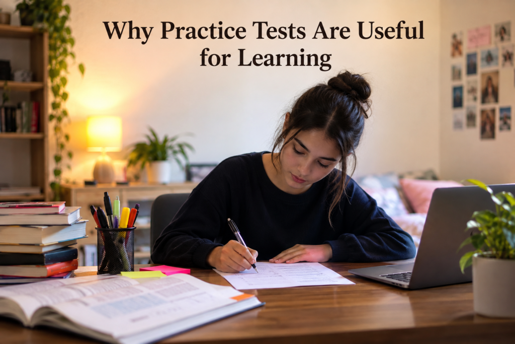Why Practice Tests Are Useful for Learning