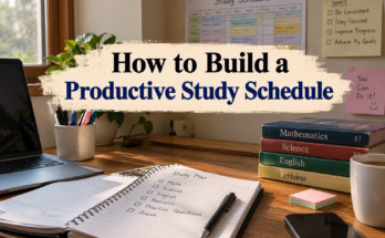 How to Build a Productive Study Schedule