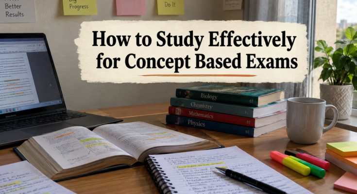 How to Study Effectively for Concept Based Exams