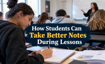 How Students Can Take Better Notes During Lessons